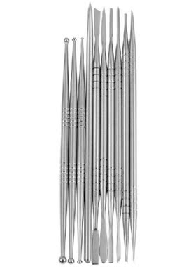 10Pcs Stainless Steel Clay Sculpture Engrave Tools for