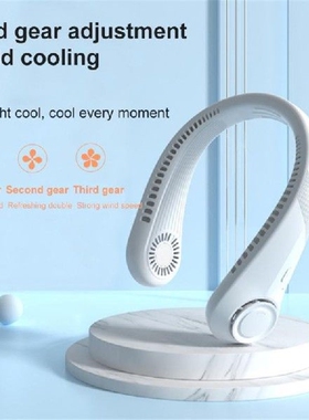 Hanging Neck Fan Portable Mini Electric Wireless Fan USB