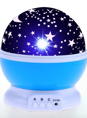 LED Night Light Luminaria Projector Star Moon Lamp for Baby