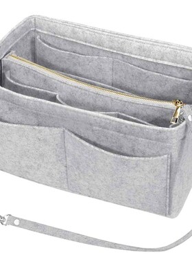 10 Pockets Insert Bags Tote Purse Organizer Bag In Bag Trav