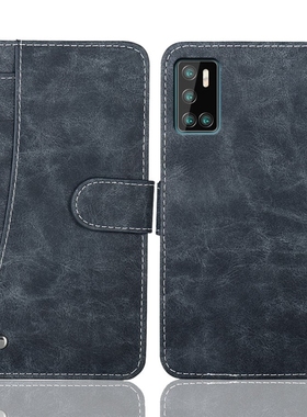 Luxury Wallet Cubot P40 Case 6.2 Vintage Flip Leather Cas