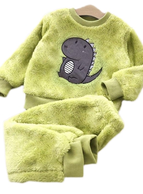 2020 Winter Kids Pajamas Sets Warm Pyjamas Boys Girls Cartoo