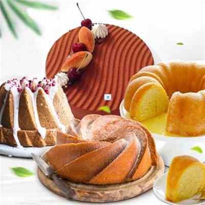 Silicone Cake Mold Silicon Bakeware Baking Dishes Pastry