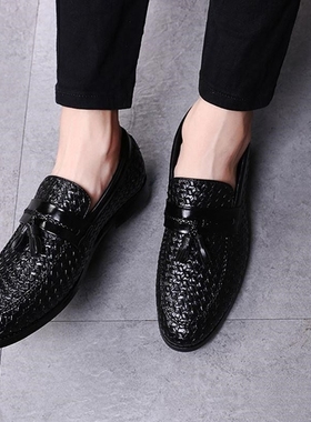 2018 Foreign trade men lage size 47 48 new red leather shoes