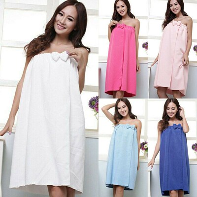 Quick Dry Bowknot Superfine Fiber Bath Towel Beach SPA Abso