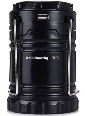 Portable Led Light Solar Camping Lantern 6 LEDs Rechargeab