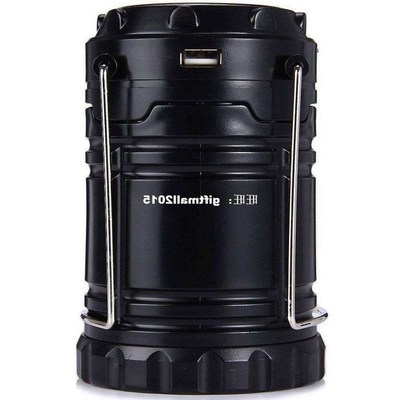 Portable Led Light Solar Camping Lantern 6 LEDs Rechargeab