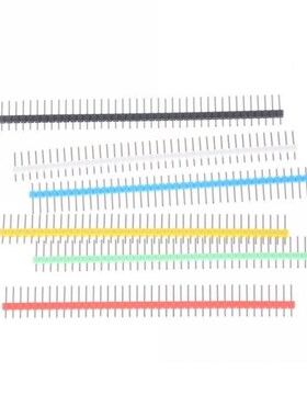 High Quality 10pcs Pin Header Connector Male 2.54mm Pitch Pi