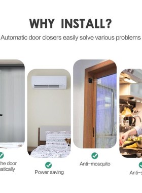 Automatic Door Closer Home Improvement Hardware Door Hardwar