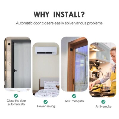 Automatic Door Closer Home Improvement Hardware Door Hardwar