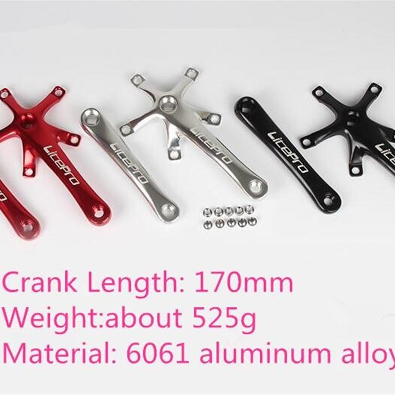 Litepro Bicycle Crankset Integrated Single Crankset Crank 45