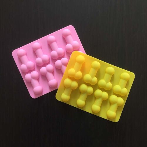Sexy Penis Cake Mold Dick Ice Cube Tray Silicone Mold Soap C