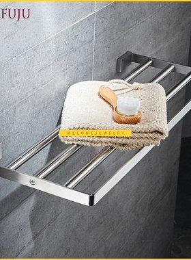 MEIFJ SS304 Stainless Steel owel Rack Bathroom owel Rack Hol