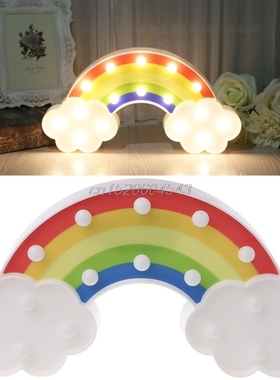 3D RaiNBow moDELLiNg LED Night Light DEcoRativE BEDRoom Lamp