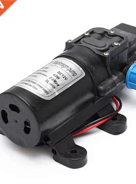 DC 12V 120PSI 5L/MIN Agricultural Electric Water Pump Black