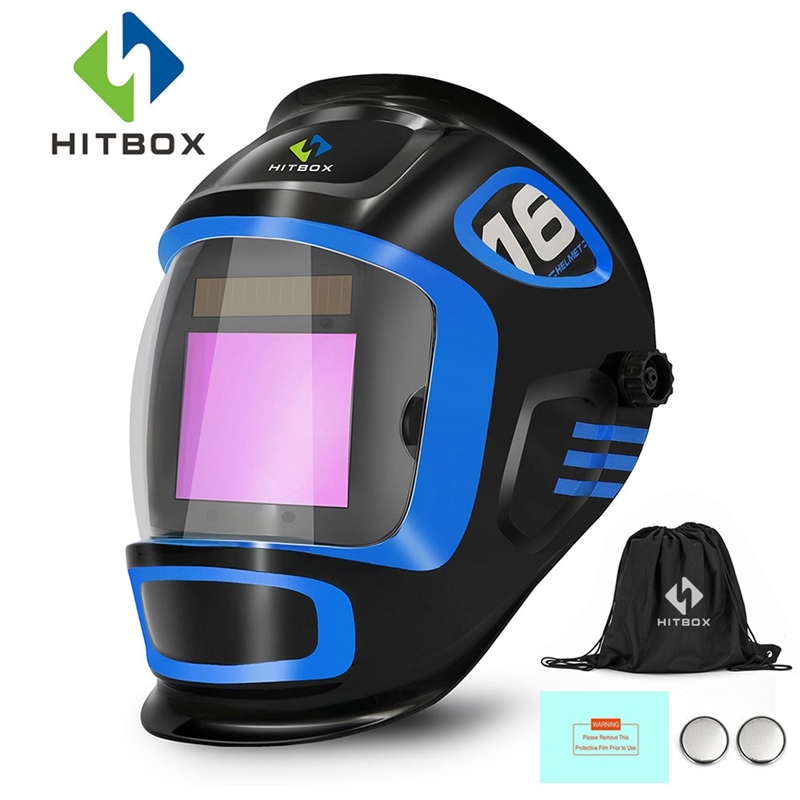 HITBOX Welding Helmet New Arrival True Color Big Screen Vie