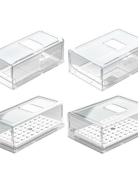 Refrigerator Organizer Box Drawers Holder for Cabinets
