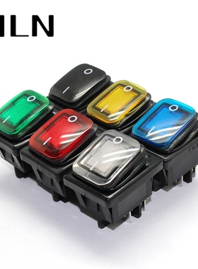 on off 30A/250V Heavy Duty 4 pin DPST IP67 Sealed Waterproof