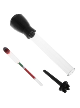 1.1-1.3 Colored Zone Black Battery Hydrometer Tester Acid El