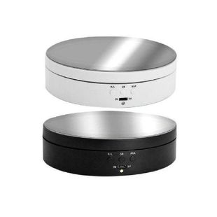 3 Speeds Electric Rotating Display Stand Mirror Turntable