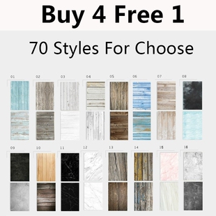 Marble Wood Grain Backdrop Paper  57X87cm 2sides 70colors Ba