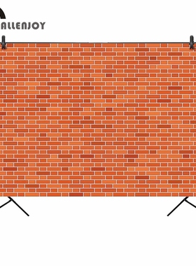 Allenjoy background photo zone street orange brick wall chi