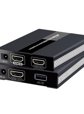 Real ime 1080P 60M SB HDMI KVM Extender Over Single Cat 5/5E