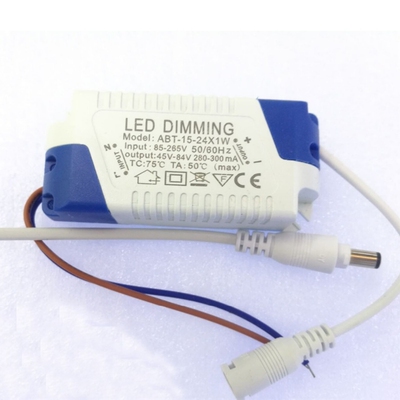 300mA 5-24x1W Dimmable LED Driver LED downlight ceiling ligh