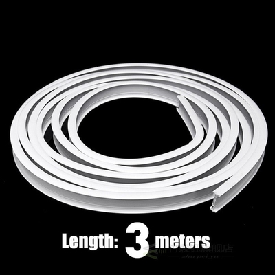 Top/Side Clamping 3 meters Curtain Track Rail Flexible Ceili