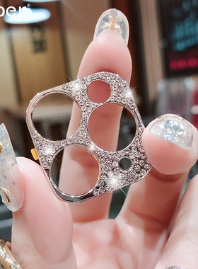 Glitter Rhinestone Camera Lens Protector Film For iPhone 11