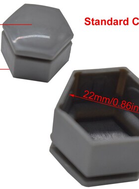 20pc Grey Car Wheel Center Nut Bolt Tire Screw Cap Dust Wate