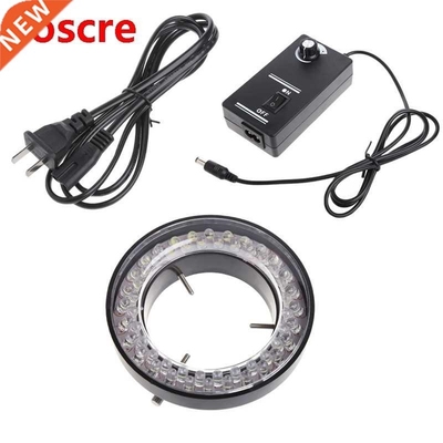 60 LED Adjustable Ring Light illuminator Lamp For STEREO ZOO