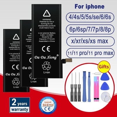 Battery for iPhone 6 6S  5 5S SE 6P 6SP 7 7Plus 8 8Plus for