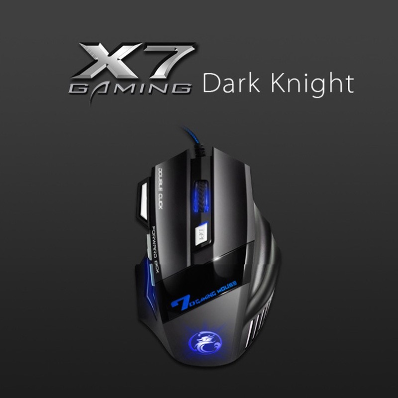 iMice X7 Gaming Mouse Ergonomic Design 7 Button USB Wired Do