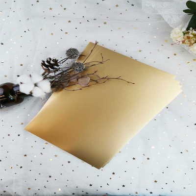 Metallic Card Gold Cardstock Paper Card A4 250gsm Paper DIY