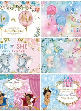 Balloon Flower Newborn Baby Shower Boy Or Girl Gender Revea