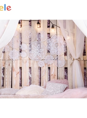 Yeele Wood Board Bed Curtain Home Backdrop Newborn Baby Sho