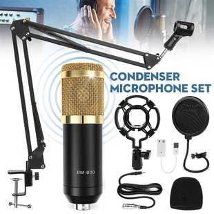 BM 800 Karaoke Microphone BM800 Studio Condenser USB Mic bm