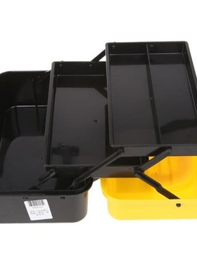 3 Layer Folding Tool Storage Box Portable Hardware Toolbox M