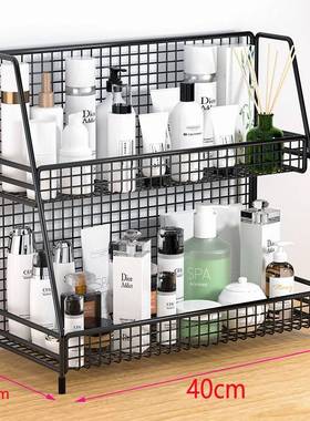 化妆间收纳盒桌面置物架梳妆台收纳架子书桌 Storge rack Shelf