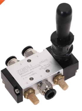 4H210-08 5/2 Wy Hnd Lever Operted Control Pneumtic Mnu