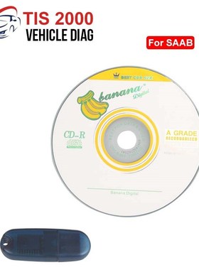 TIS2000 CD and USB KEY for G M TECH2 for SAAB G M Car Model