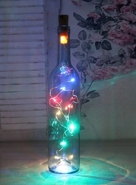 Z10 2M 20LED lamp Cork Shaped Bottle Stopper Light Glass Wi