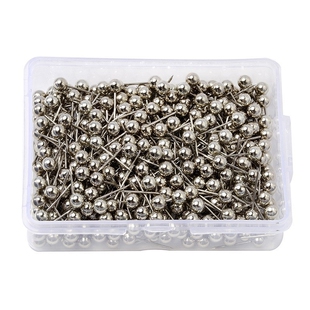 Head Drawing 400pcsRound Pins MISIE Push Steel Plastic Point