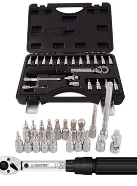 21 In 1 Torque Wrench Bits Set Bicycle Motorcycle Detection