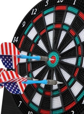 Electronic Dartboard Game Set, LCD Display Automatic Scorin