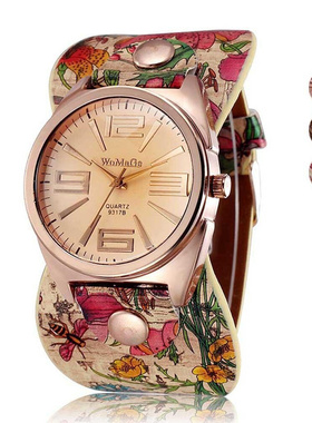 landfox rose gold ladies watch women clock wristwatch for wo