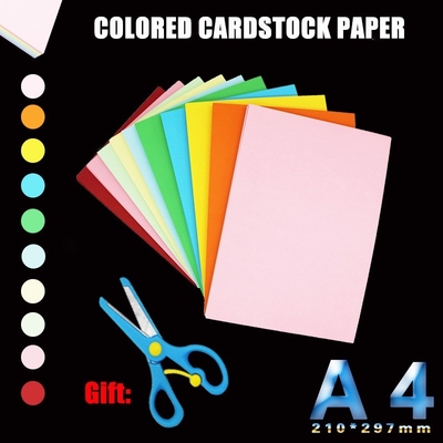 180g Office Stationary A4 Colored Cardstock Paper Kid Handm