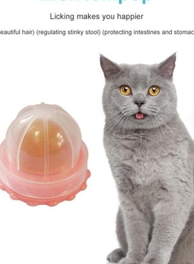 1PC Healthy Cat Snacks Catnip Sugar Pet Candy Licking Nutrit