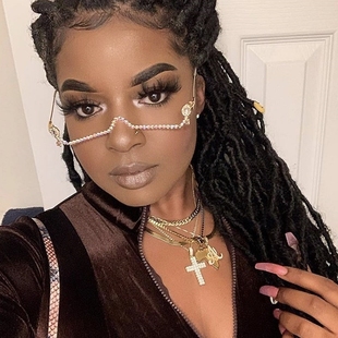 New Fashion eyeglasses Alloy Frame for Women green and Red